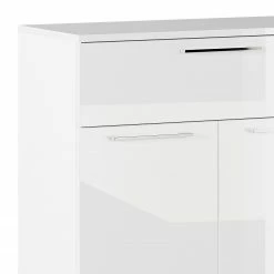 Germania Kommode Sunnyvale - Hochglanz Weiß / Matt Weiß -BÜROMÖBEL Verkaufsgeschäft 1000270199 210526 06260800019 DETAILS P000000001000270199