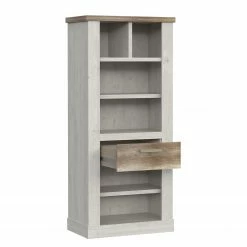 Maison Belfort Regal Morona - Pinie Weiß Dekor / Eiche Antik Dekor -BÜROMÖBEL Verkaufsgeschäft 1000270712 210608 15260900131 DETAILS P000000001000270712