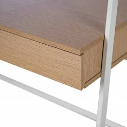 Loftscape Schreibtischregal Nova - Eiche Dekor / Weiß -BÜROMÖBEL Verkaufsgeschäft 1000272887 220406 130 DETAILS P000000001000272887