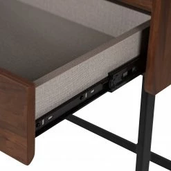 Loftscape Sekretär Noora - Walnuss / Schwarz -BÜROMÖBEL Verkaufsgeschäft 1000272893 220331 076 DETAILS P000000001000272893