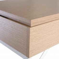 Loftscape Schreibtisch Neutra - (höhenverstellbar) - Eiche Dekor / Matt Weiß -BÜROMÖBEL Verkaufsgeschäft 1000272894 220329 039 DETAILS P000000001000272894