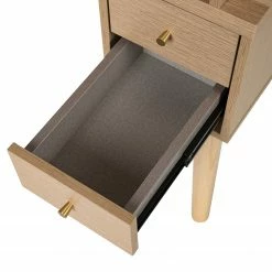 Loftscape Schreibtisch Noa - Eiche Dekor / Gummibaum -BÜROMÖBEL Verkaufsgeschäft 1000272895 220331 075 DETAILS P000000001000272895