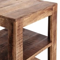 Naturoo Regal Colwood - Mango massiv - Höhe: 60 cm -BÜROMÖBEL Verkaufsgeschäft 1000273408 210611 15404900089 DETAILS P000000001000273408