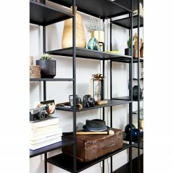 Red Living Regal Jurby II - Metall - Schwarz -BÜROMÖBEL Verkaufsgeschäft 1000275637 210630 12470000157 DETAILS P000000001000275637