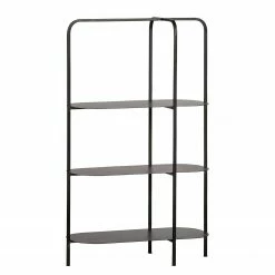 Red Living Regal Lamia - Metall - Schwarz -BÜROMÖBEL Verkaufsgeschäft 1000275685 210630 12482400412 DETAILS P000000001000275685