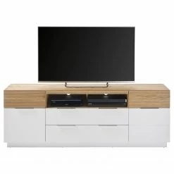 Norrwood Sideboard Akaa I - Echtholzfurnier - Eiche / Weiß -BÜROMÖBEL Verkaufsgeschäft 1000276025 210623 17275600010 DETAILS P000000001000276025