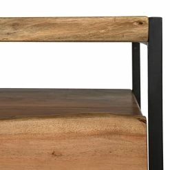 Ars manufacti Sideboard Kaawo - Akazie massiv / Metall - Akazie / Schwarz -BÜROMÖBEL Verkaufsgeschäft 1000276806 220713 050 DETAILS P000000001000276806