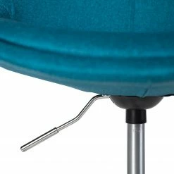 Mørteens Bürodrehstuhl Aledas - Webstoff Cors: Petrol - Chrom glänzend -BÜROMÖBEL Verkaufsgeschäft 1000277859 220505 037 DETAILS P000000001000277859