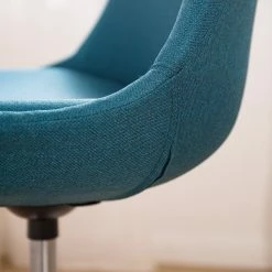 Mørteens Bürodrehstuhl Aledas - Webstoff Cors: Petrol - Chrom glänzend -BÜROMÖBEL Verkaufsgeschäft 1000277859 220524 030 DETAILS P000000001000277859