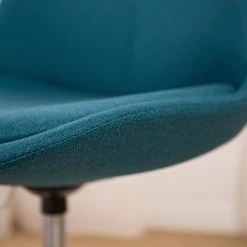 Mørteens Bürodrehstuhl Aledas - Webstoff Cors: Petrol - Chrom glänzend -BÜROMÖBEL Verkaufsgeschäft 1000277859 220524 031 DETAILS P000000001000277859