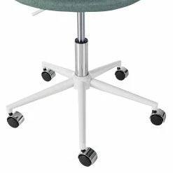 Mørteens Bürostuhl Buggio - Webstoff Cors: Mintgrau - Weiß -BÜROMÖBEL Verkaufsgeschäft 1000277873 220505 034 DETAILS P000000001000277873