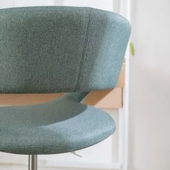 Mørteens Bürostuhl Buggio - Webstoff Cors: Mintgrau - Weiß -BÜROMÖBEL Verkaufsgeschäft 1000277873 220520 030 DETAILS P000000001000277873