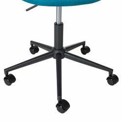 Mørteens Bürostuhl Buggio - Webstoff Cors: Petrol - Schwarz -BÜROMÖBEL Verkaufsgeschäft 1000277874 220505 070 DETAILS P000000001000277874