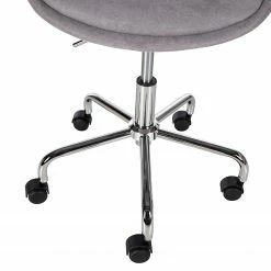 Mørteens Bürodrehstuhl Aledas II - Hellgrau - Chrom glänzend -BÜROMÖBEL Verkaufsgeschäft 1000277892 220505 037 DETAILS P000000001000277892