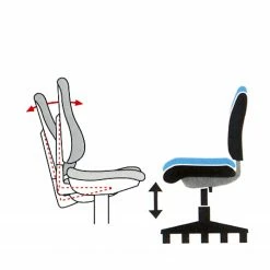 Loftscape Bürodrehstuhl Mike - Weiß 13 Loftscape Bürodrehstuhl Mike - Weiß -BÜROMÖBEL Verkaufsgeschäft 1000278355 210715 11270900117 SKETCH DETAILS P000000001000278355 sketch