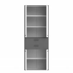 Fredriks Aktenschrank Kendrick VI - Weiß / Grau -BÜROMÖBEL Verkaufsgeschäft 1000280681 210813 08154700173 DETAILS P000000001000280681