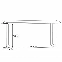 Fredriks Schreibtisch Kendrick - Breite: 160 cm -BÜROMÖBEL Verkaufsgeschäft 1000280689 210813 08155000244 SKETCH DETAILS P000000001000280689 sketch