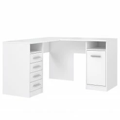 Fredriks Eckschreibtisch Nita - Weiß -BÜROMÖBEL Verkaufsgeschäft 1000280704 210813 08155600338 DETAILS P000000001000280704