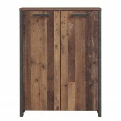 Red Living Aktenschrank Clifford II - Altholz Dekor / Dunkelgrau -BÜROMÖBEL Verkaufsgeschäft 1000280708 210813 08155800376 DETAILS P000000001000280708