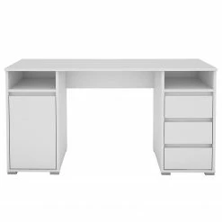 Fredriks Schreibtisch Nichols - Weiß -BÜROMÖBEL Verkaufsgeschäft 1000280769 210809 06062500015 DETAILS P000000001000280769
