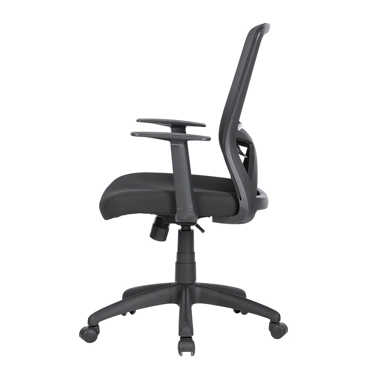 Fredriks Bürodrehstuhl Loon - Mesh / Kunststoff - Schwarz 4 Fredriks Bürodrehstuhl Loon - Mesh / Kunststoff - Schwarz – Bild 2