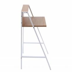 Ars manufacti Schreibtisch Bibora - Eiche Dekor / Weiß 10 Ars manufacti Schreibtisch Bibora - Eiche Dekor / Weiß -BÜROMÖBEL Verkaufsgeschäft 1000283344 211214 12413900065 DETAILS P000000001000283344