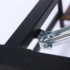 Ars manufacti Schreibtisch Alexandra - Altholz Dekor / Schwarz -BÜROMÖBEL Verkaufsgeschäft 1000283353 211214 124140000105 DETAILS P000000001000283353