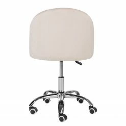 Velvet Studio Bürostuhl Emely - Creme -BÜROMÖBEL Verkaufsgeschäft 1000283355 220602 055 DETAILS P000000001000283355