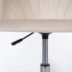 Velvet Studio Bürostuhl Emely - Creme -BÜROMÖBEL Verkaufsgeschäft 1000283355 220602 080 DETAILS P000000001000283355