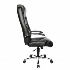 Topstar Chefsessel Soft Lux - Kunstleder / Stahl - Schwarz / Chrom 12 Topstar Chefsessel Soft Lux - Kunstleder / Stahl - Schwarz / Chrom -BÜROMÖBEL Verkaufsgeschäft 1000285190 210907 15264700006 DETAILS P000000001000285190