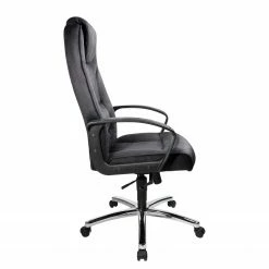 Topstar Chefsessel Comfort Point 50 - Microfaser / Stahl - Anthrazit / Chrom -BÜROMÖBEL Verkaufsgeschäft 1000285213 210907 15265000101 DETAILS P000000001000285213