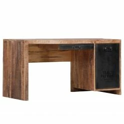 Red Living Büroset Washington (2-teilig) - Mango massiv / Eisen - Mango / Anthrazit -BÜROMÖBEL Verkaufsgeschäft 1000287287 210826 08385200008 DETAILS P000000001000287287