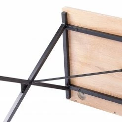 FLHF Schreibtisch Larm - Eiche Dekor / Schwarz -BÜROMÖBEL Verkaufsgeschäft 1000289001 210902 09120000154 DETAILS P000000001000289001