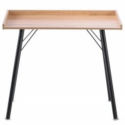 FLHF Schreibtisch Fey - Eiche Dekor / Schwarz -BÜROMÖBEL Verkaufsgeschäft 1000289009 210902 09120300219 DETAILS P000000001000289009