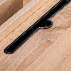 FLHF Schreibtisch Del - Eiche Dekor / Weiß -BÜROMÖBEL Verkaufsgeschäft 1000289023 210902 09120600314 DETAILS P000000001000289023