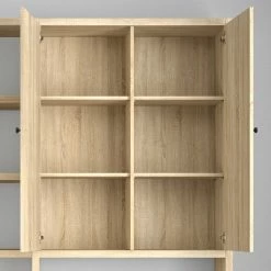 Fredriks Aktenschrank-Kombination Emporio VI - Eiche Sonoma Dekor -BÜROMÖBEL Verkaufsgeschäft 1000289365 210914 13473200044 DETAILS P000000001000289365