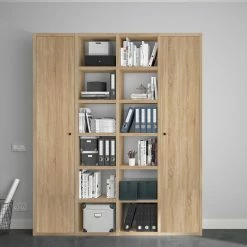 Fredriks Aktenschrank-Kombination Emporio VIII - Eiche Sonoma Dekor -BÜROMÖBEL Verkaufsgeschäft 1000289386 210914 13473700135 MOOD DETAILS P000000001000289386 mood