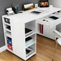 Fredriks Schreibtisch Dibond - Weiß -BÜROMÖBEL Verkaufsgeschäft 1000289477 210908 14360600008 DETAILS P000000001000289477