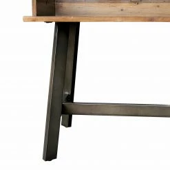 Ars manufacti Schreibtisch Tamati III - Pinie massiv / Edelstahl - Pinie / Schwarz 15 Ars manufacti Schreibtisch Tamati III - Pinie massiv / Edelstahl - Pinie / Schwarz -BÜROMÖBEL Verkaufsgeschäft 1000291180 220610 050 DETAILS P000000001000291180