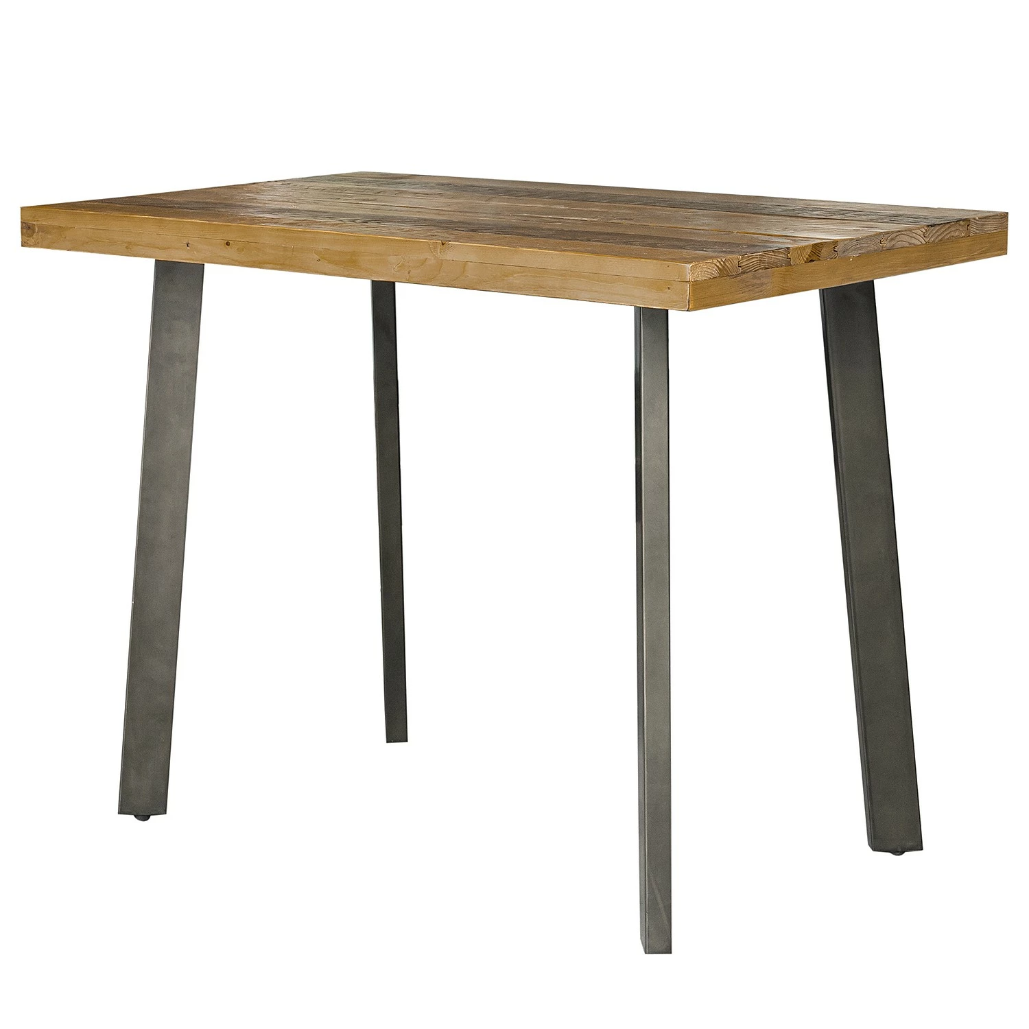 Ars manufacti Schreibtisch Tamati II - Pinie massiv / Edelstahl - Pinie / Schwarz 3 Ars manufacti Schreibtisch Tamati II - Pinie massiv / Edelstahl - Pinie / Schwarz