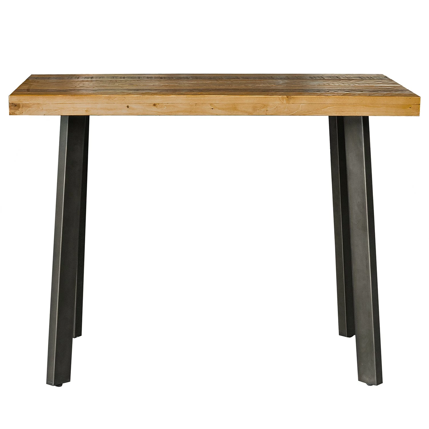 Ars manufacti Schreibtisch Tamati II - Pinie massiv / Edelstahl - Pinie / Schwarz 4 Ars manufacti Schreibtisch Tamati II - Pinie massiv / Edelstahl - Pinie / Schwarz – Bild 2