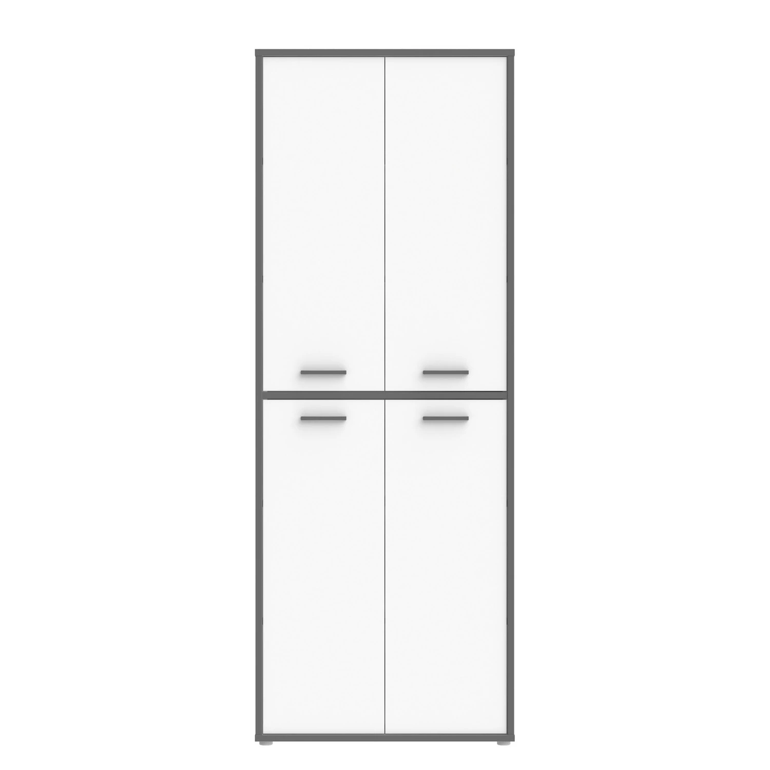 Fredriks Büroset Kendrick I (7-teilig) - Weiß / Grau 10 Fredriks Büroset Kendrick I (7-teilig) - Weiß / Grau – Bild 8