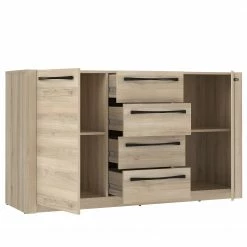 Loftscape Sideboard Truth - Eiche Sonoma Dekor -BÜROMÖBEL Verkaufsgeschäft 1000295089 211125 144855000107 DETAILS P000000001000295089