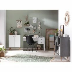 Schildmeyer Aktenregal Jonte - Grau / Eiche -BÜROMÖBEL Verkaufsgeschäft 1000296210 210927 08194500043 MOOD DETAILS P000000001000296210 mood