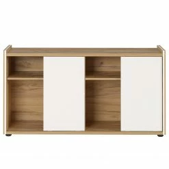 Germania Sideboard GW-Indianapolis - Eiche Navarra Dekor / Weiß -BÜROMÖBEL Verkaufsgeschäft 1000296405 210927 094703000033 DETAILS P000000001000296405