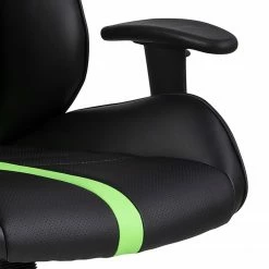 Fredriks Gaming Chair Corner - Schwarz / Grün -BÜROMÖBEL Verkaufsgeschäft 1000297652 211007 08054800232 DETAILS P000000001000297652