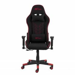 Fredriks Gaming Chair Chris - Schwarz / Rot -BÜROMÖBEL Verkaufsgeschäft 1000297653 211007 08054800191 DETAILS P000000001000297653