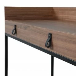 Fredriks Schreibtisch Boonton - Echtholz furniert / Metall - Walnuss / Schwarz 13 Fredriks Schreibtisch Boonton - Echtholz furniert / Metall - Walnuss / Schwarz -BÜROMÖBEL Verkaufsgeschäft 1000299499 211011 084543000105 DETAILS P000000001000299499