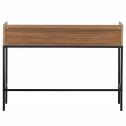 Fredriks Schreibtisch Boonton - Echtholz furniert / Metall - Walnuss / Schwarz 11 Fredriks Schreibtisch Boonton - Echtholz furniert / Metall - Walnuss / Schwarz -BÜROMÖBEL Verkaufsgeschäft 1000299499 211011 08454300083 DETAILS P000000001000299499