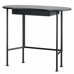 Fredriks Schreibtisch Best - Kiefer massiv / Stahl - Schwarz